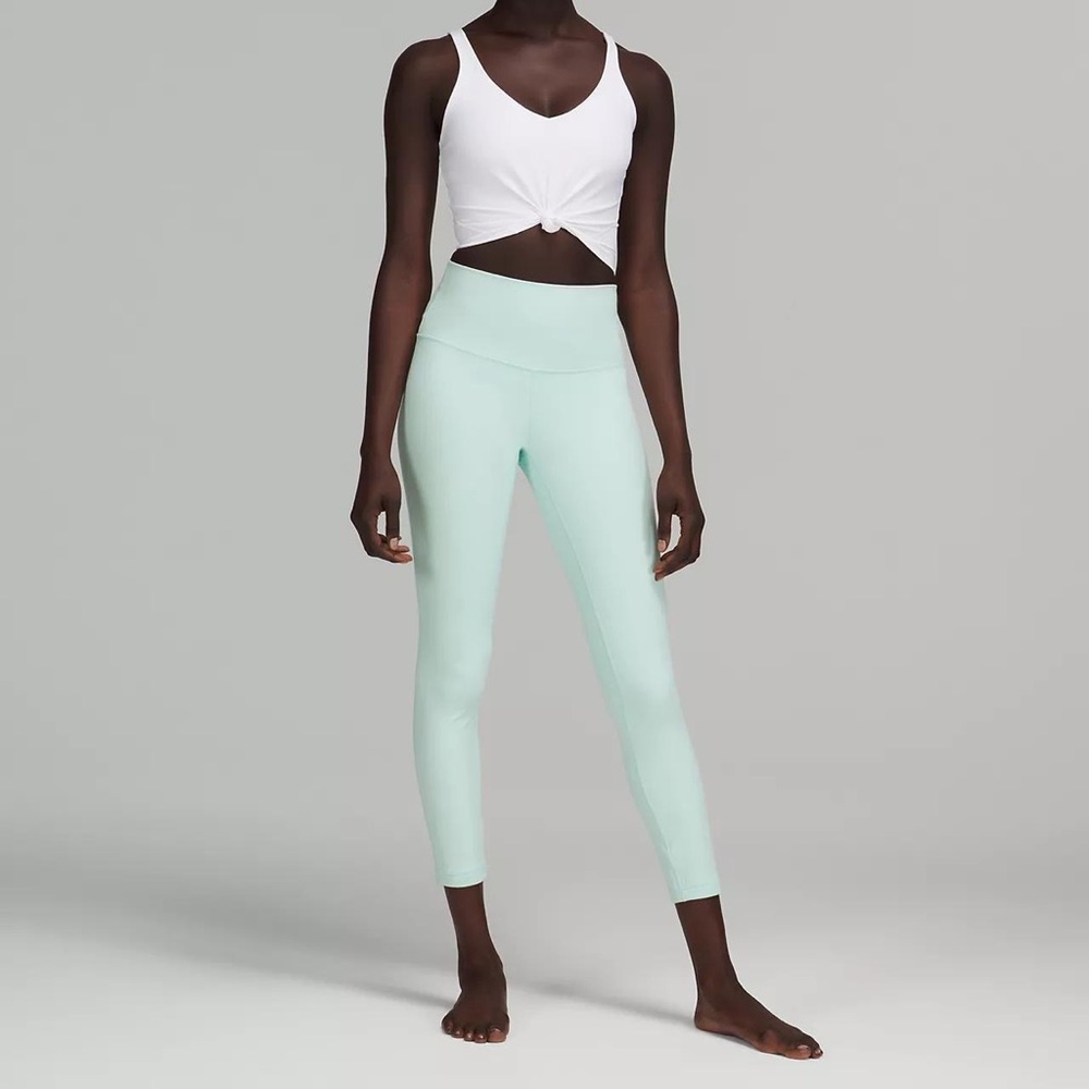 Lululemon Align High-rise Pant 25” Delicate Mint Size 2